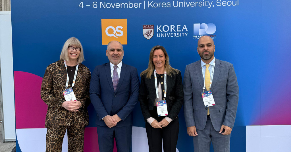 Ajman University Participates as a Silver Sponsor at the QS Higher Ed Summit: Asia Pacific 2025