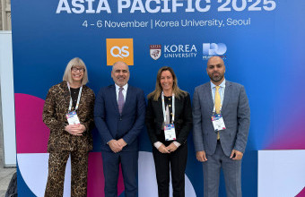 Ajman University Participates as a Silver Sponsor at the QS Higher Ed Summit: Asia Pacific 2025