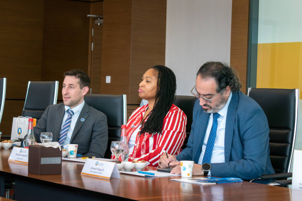 TIEC Delegation Visits Ajman University to Strengthen Strategic Partnership