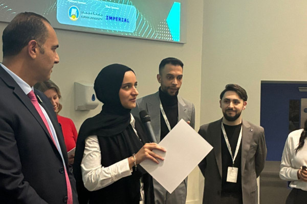 Ajman University Shines at QS ImpACT Youth Summit 2025 in London